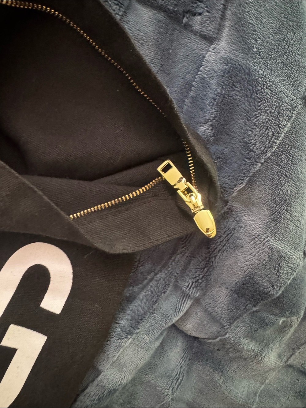 Black "EVERYTHING" Canvas Tote Bag - Picture 2 of 4